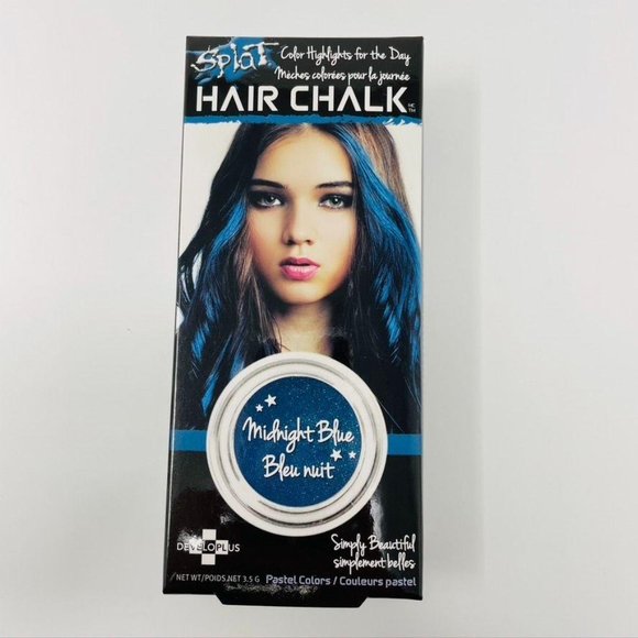 Splat Hair Chalk - Midnight Blue 2 Pack - Picture 2 of 6